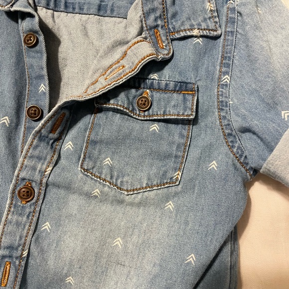 Art Class 18M button up denim shirt - Picture 4 of 4